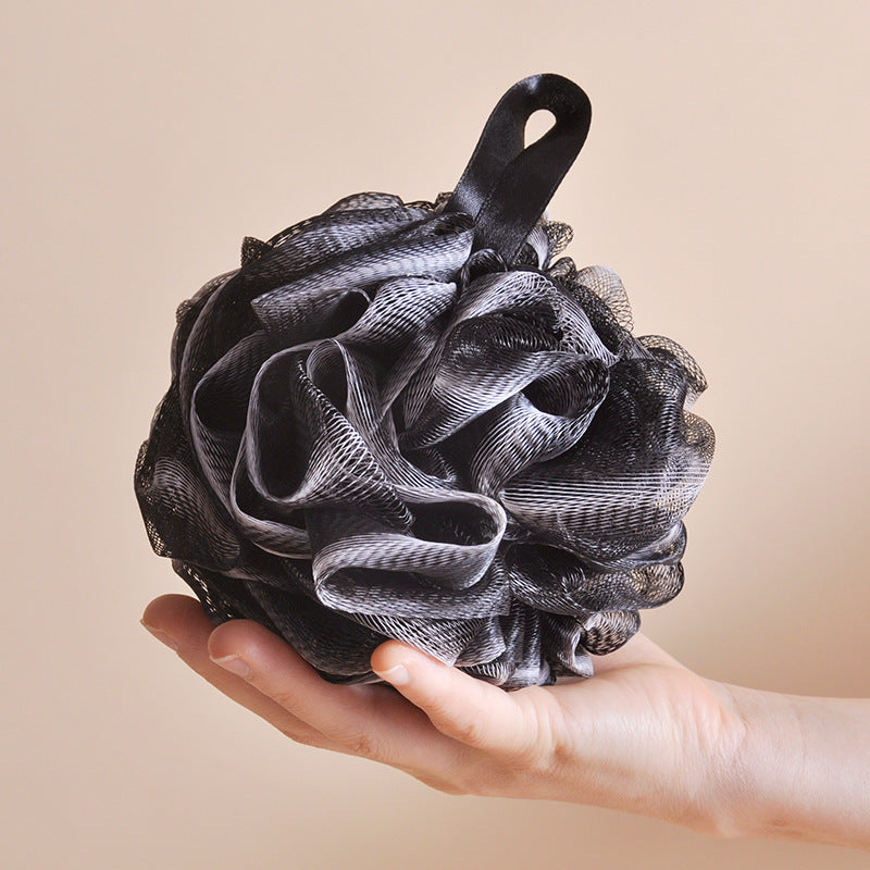 Men's Black Bamboo Charcoal Shower Ball