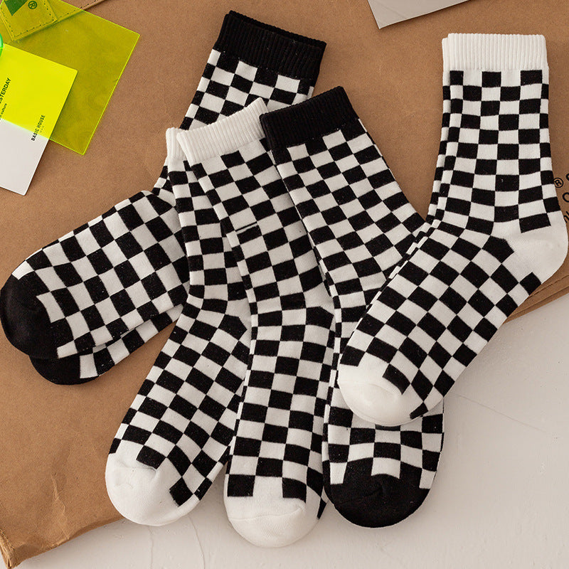 Men's And Women's Versatile Fashion Retro Mid-calf Socks