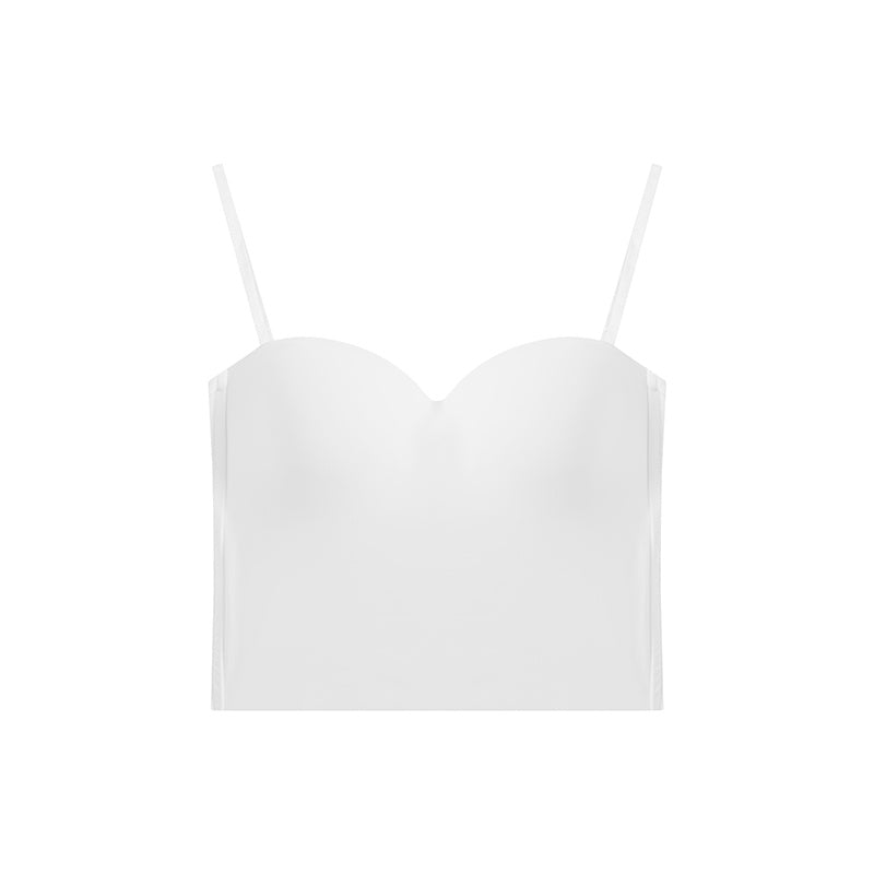 Small Crowd Wrap Chest Slim Short Outer Wear Top Camisole