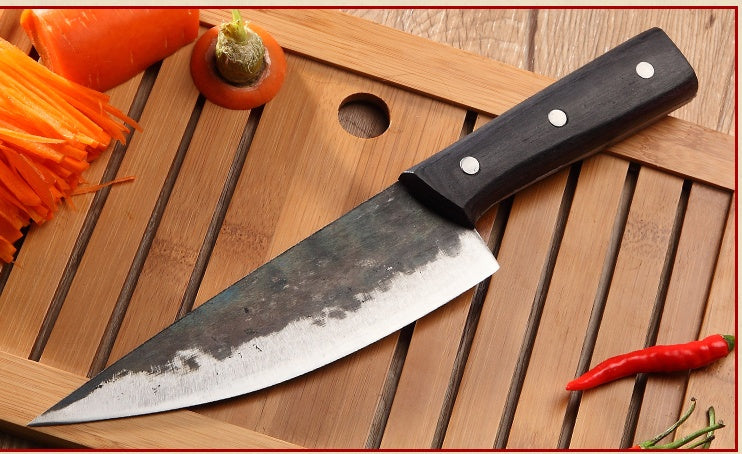 Hand Forged Kitchen Knife Meat Fish Fruit Vegetable Chef
