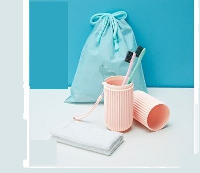 Mouthwash brush cup simple household toothpaste toothpaste portable travel set couple toothbrush box
