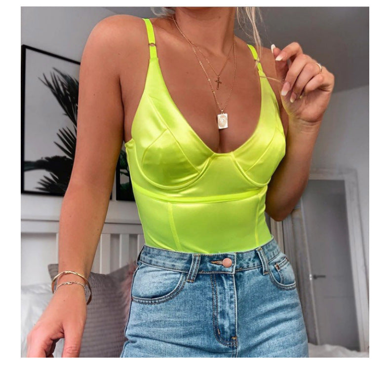 Sleeveless Siamese Vest