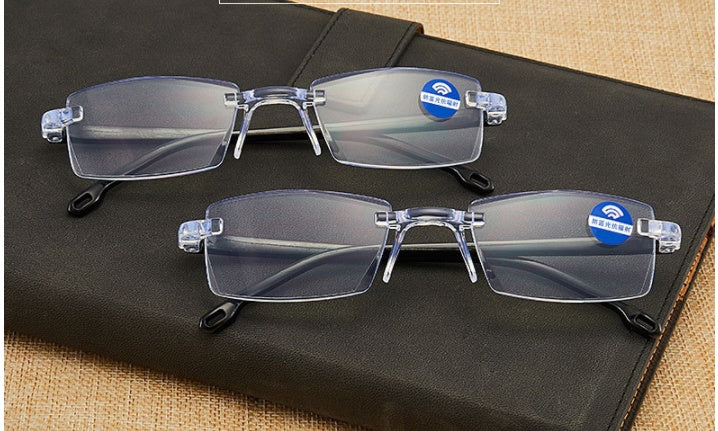Integrated anti-blue glasses