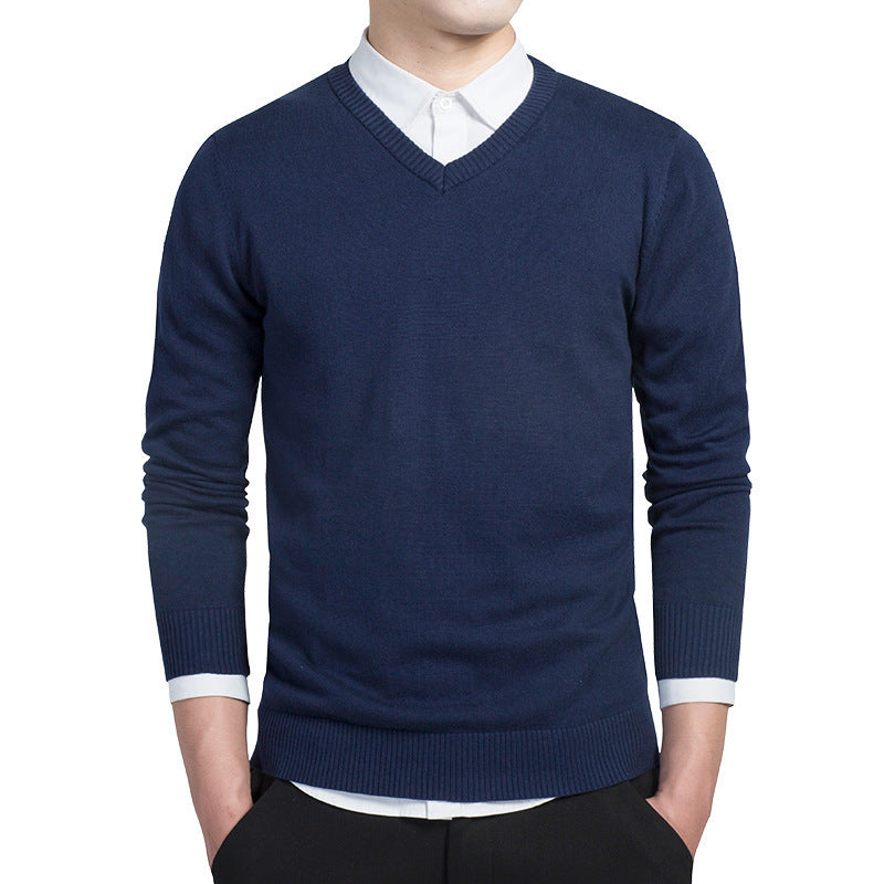 V-neck sweater