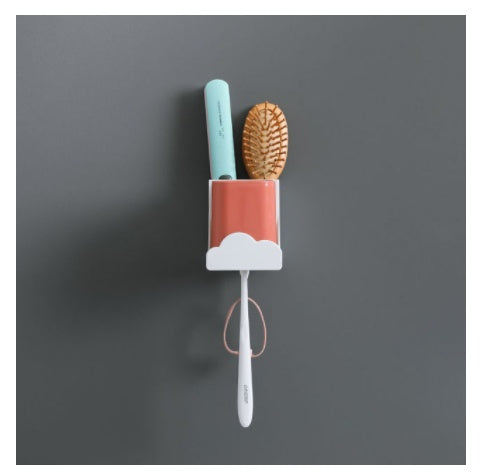Wall Mounted Non Punch Toothbrush Holder