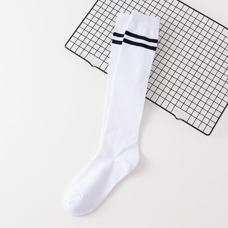 Women's calf cotton socks