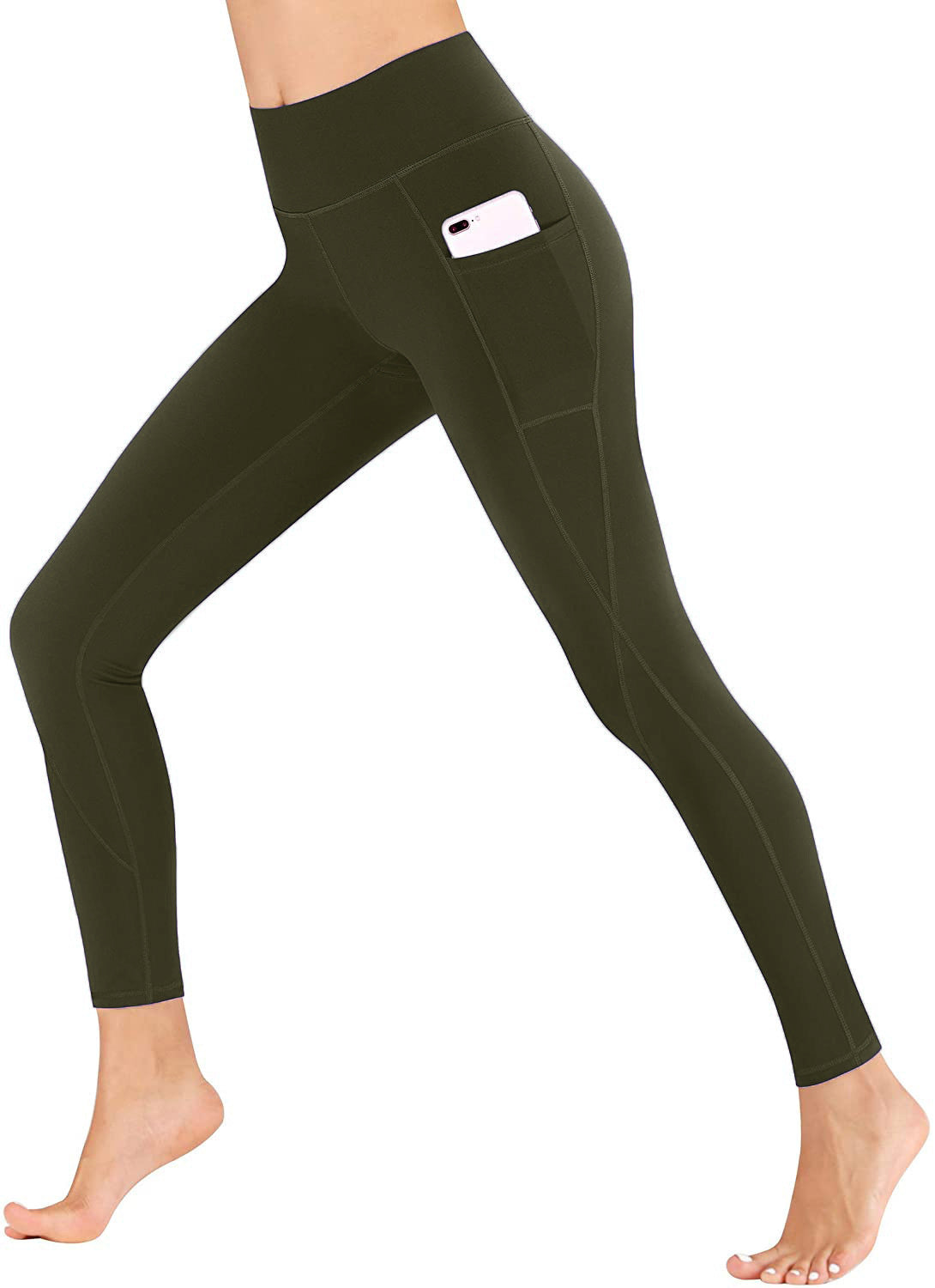 Women Compression Skinny Fitness Leggings Women Stretch Sportswear Casual Leggings Pants with Pocket