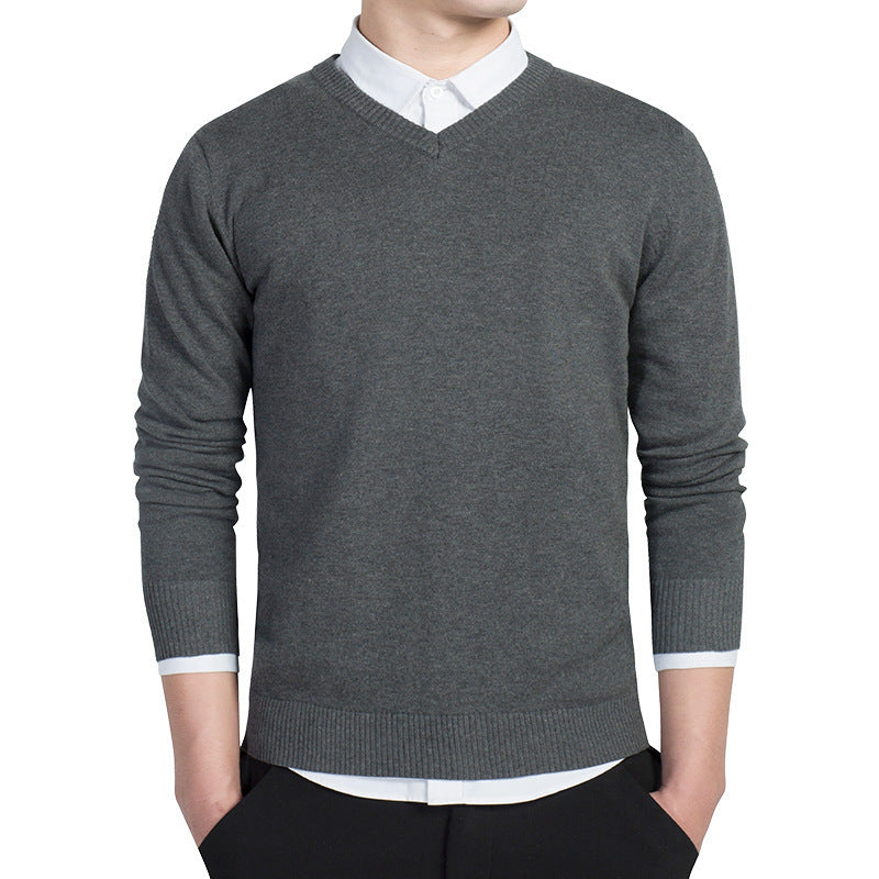 V-neck sweater