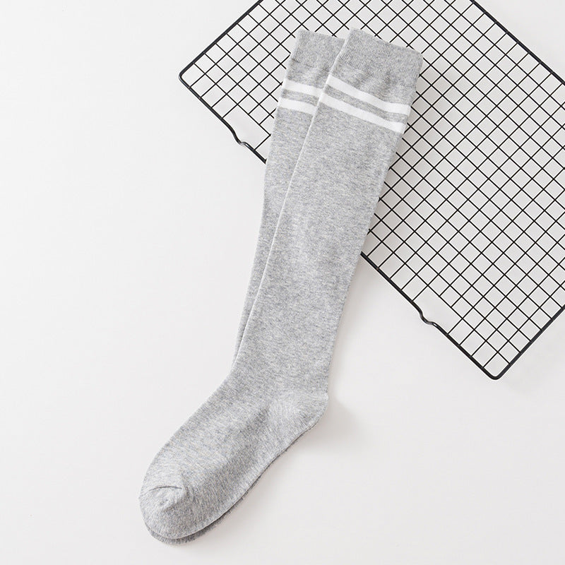 Women's calf cotton socks