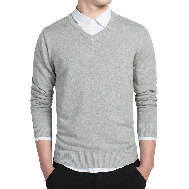 V-neck sweater