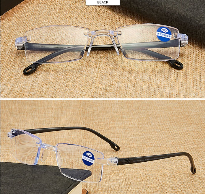 Integrated anti-blue glasses