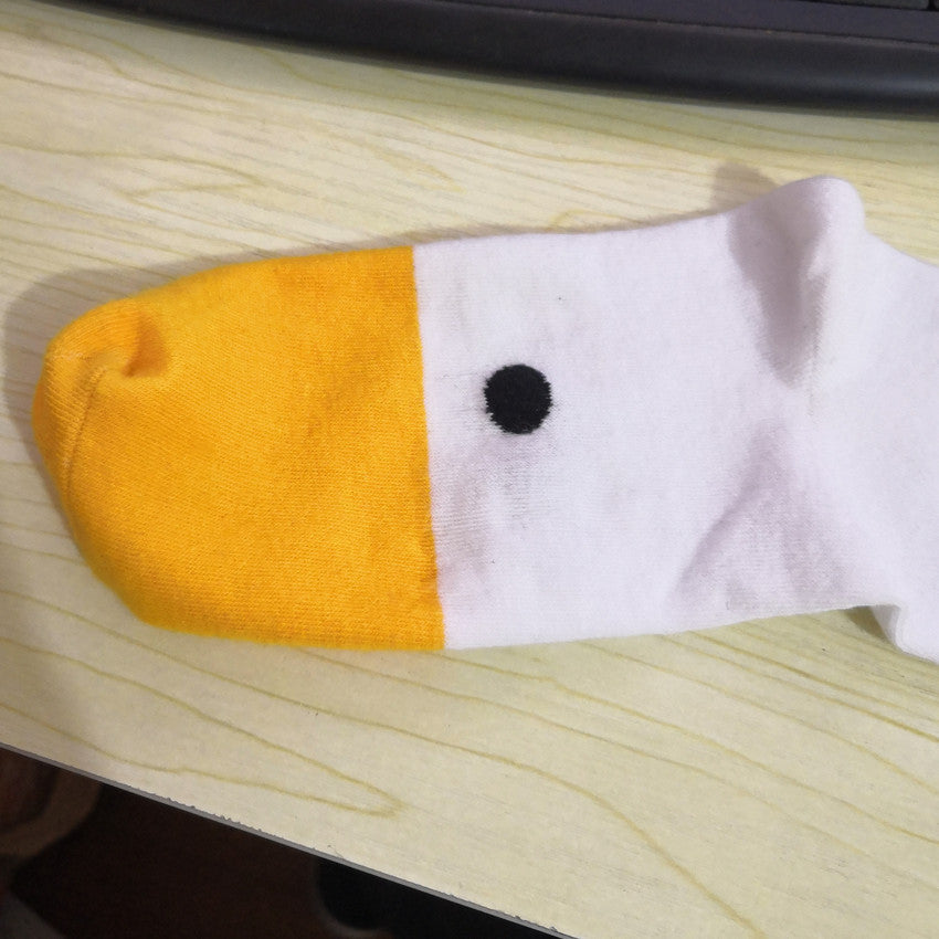 Creative Goose Head Socks Sports Cotton Funny