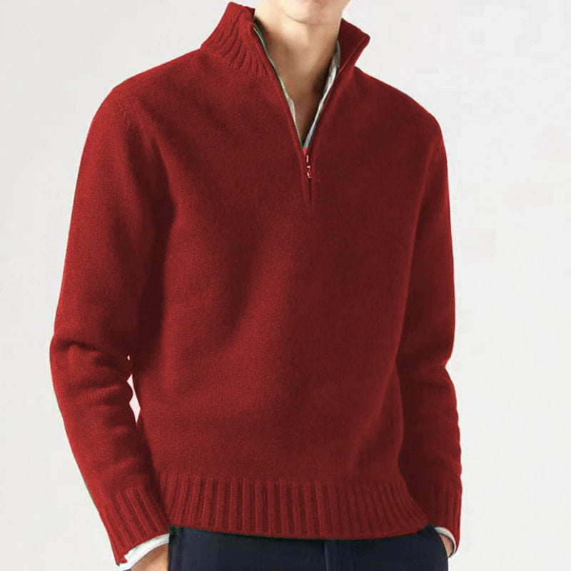 Autumn And Winter Men's Thickened Thermal Sweater