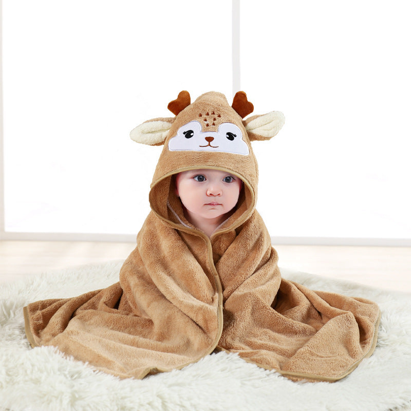 Spring And Autumn Baby Airable Cover Swaddling Bath Towel