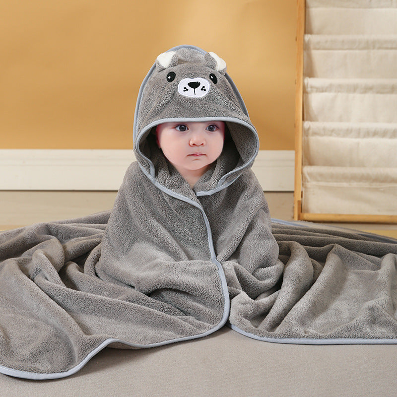 Spring And Autumn Baby Airable Cover Swaddling Bath Towel