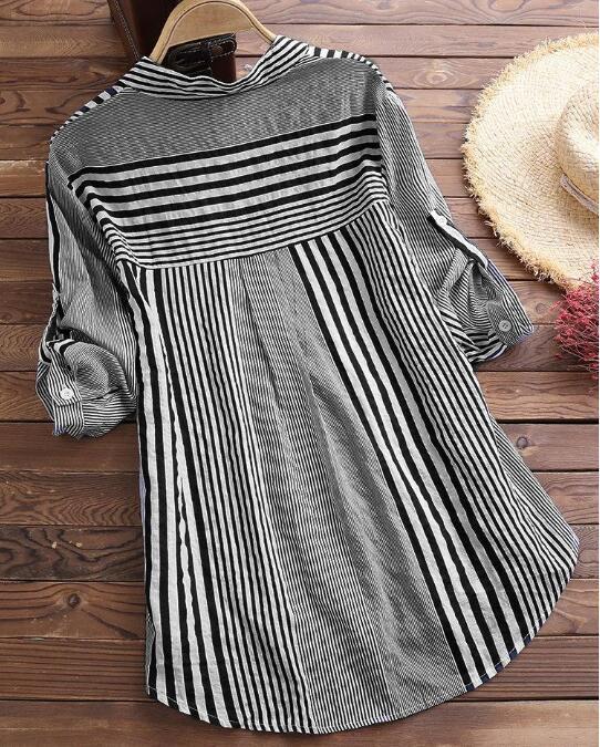 Striped shirt long sleeve