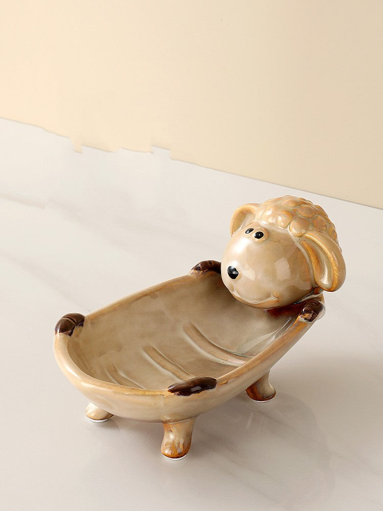 Cartoon Soap Box Household Children's Cute Large Size Toilet Soap Rack