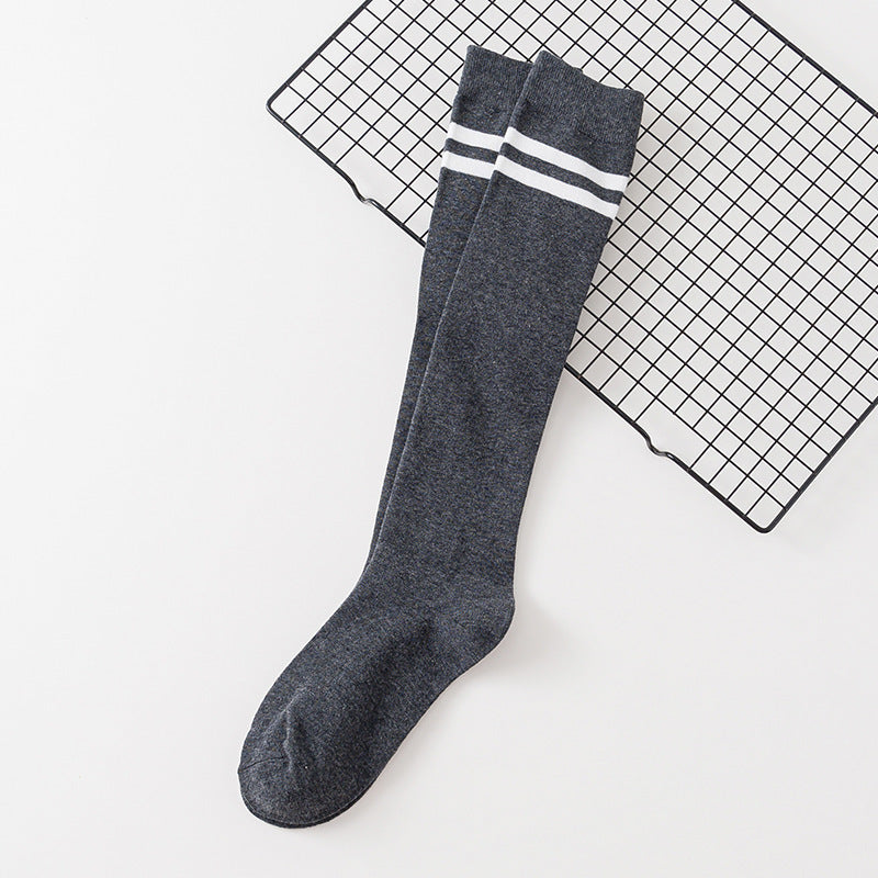Women's calf cotton socks