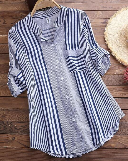 Striped shirt long sleeve