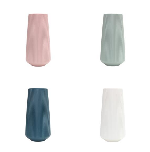 Large Simple Plastic Vase Dry And Wet  Flower Arrangement Container