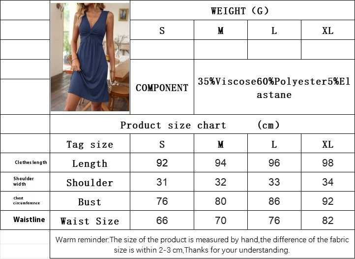 Knitted Fabric Hot Girl Design Sense Waist Slimming Dress
