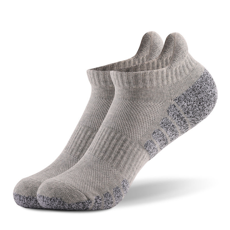 Thick Towel Bottom Socks For Running Non-slip Anti-sweat Breathable