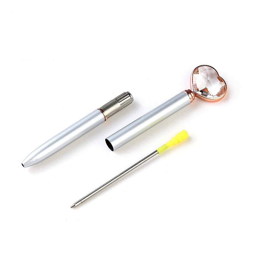 Creative Crystal Love ball diamond metal pen
