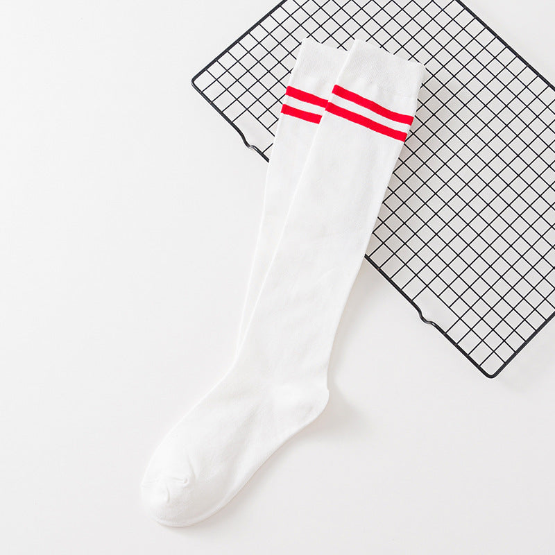 Women's calf cotton socks
