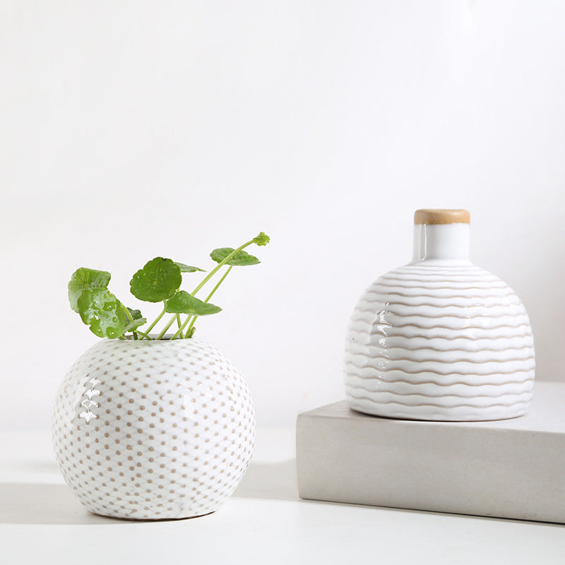 Creative Ceramic Hallway Desktop Decoration Ceramic Aromatherapy Bottles