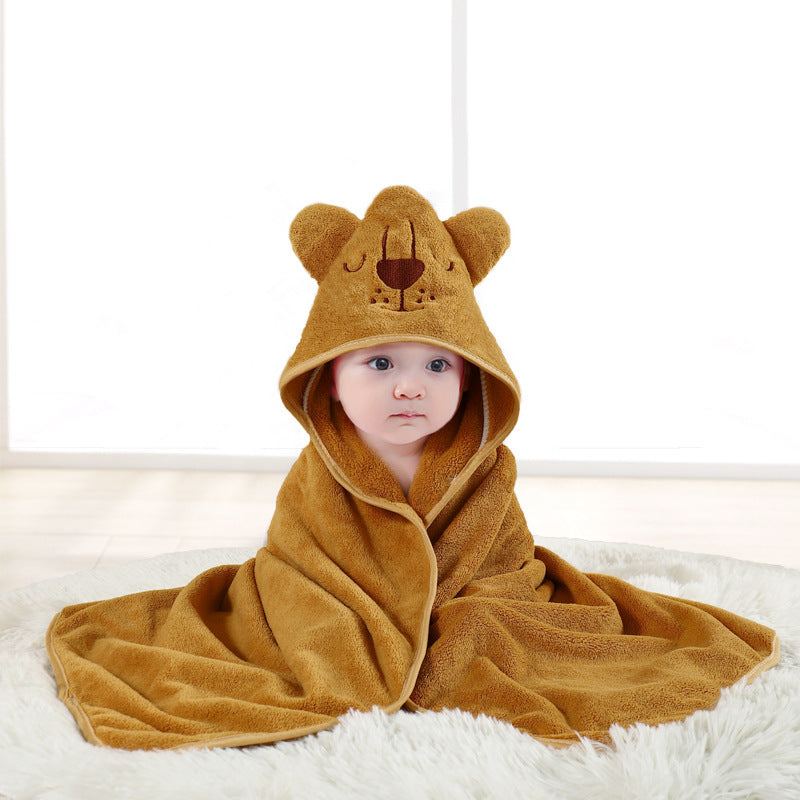 Spring And Autumn Baby Airable Cover Swaddling Bath Towel