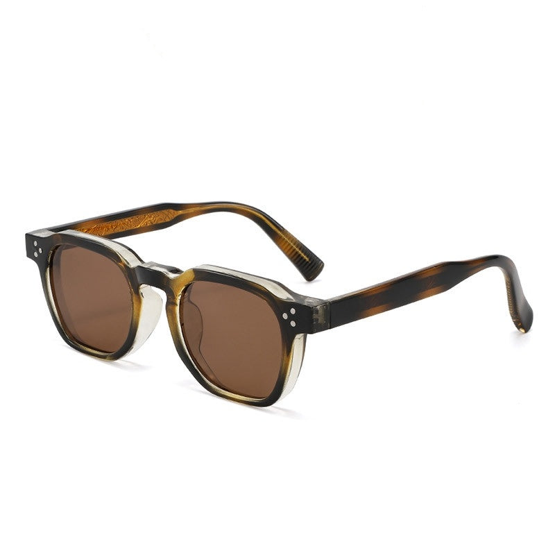 New Korean TR Square Frame Women's UV-proof Sunglasses