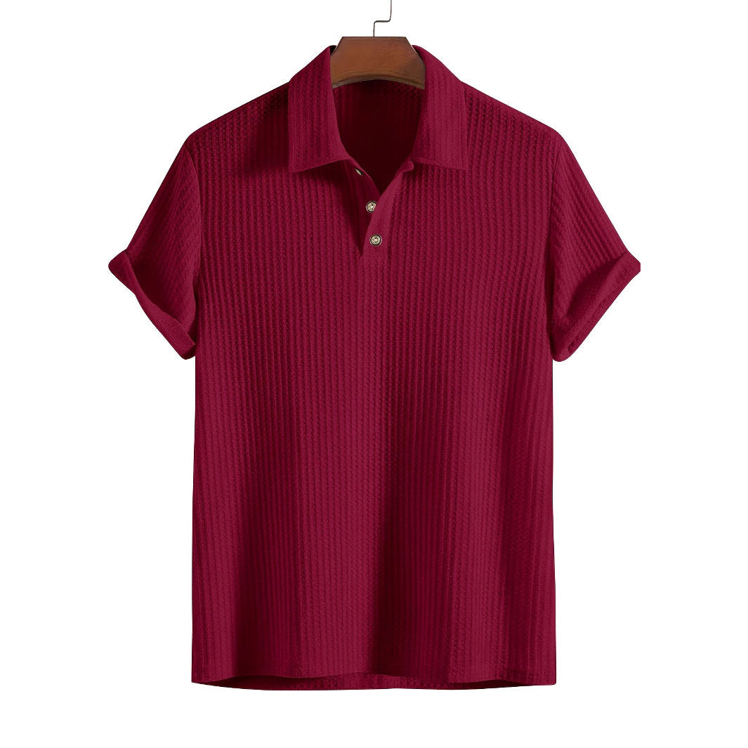 Men's Casual Loose Short Sleeves Simple