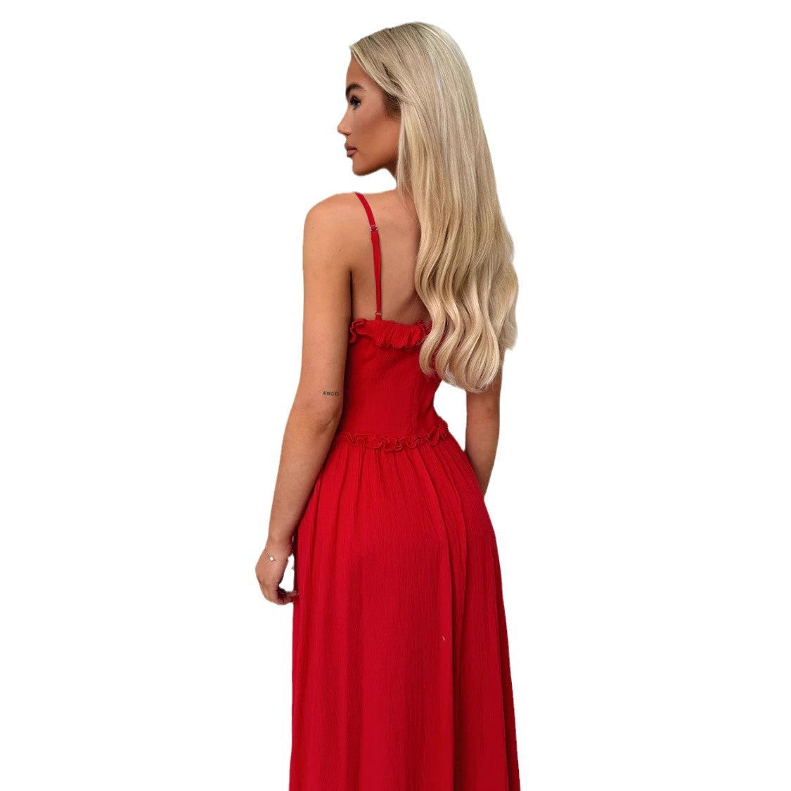 INS Casual Loose Vacation Dress Women