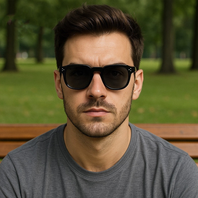 New Korean TR Square Frame Women's UV-proof Sunglasses