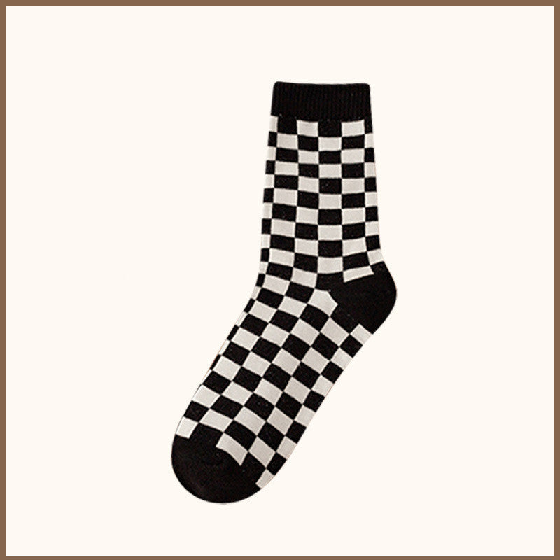 Men's And Women's Versatile Fashion Retro Mid-calf Socks