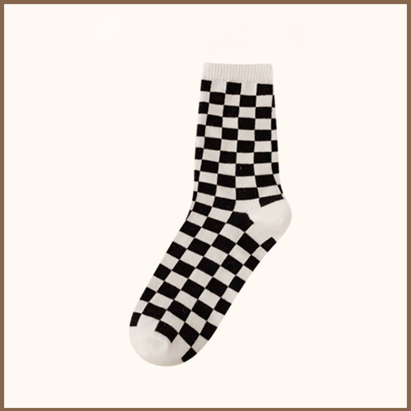 Men's And Women's Versatile Fashion Retro Mid-calf Socks