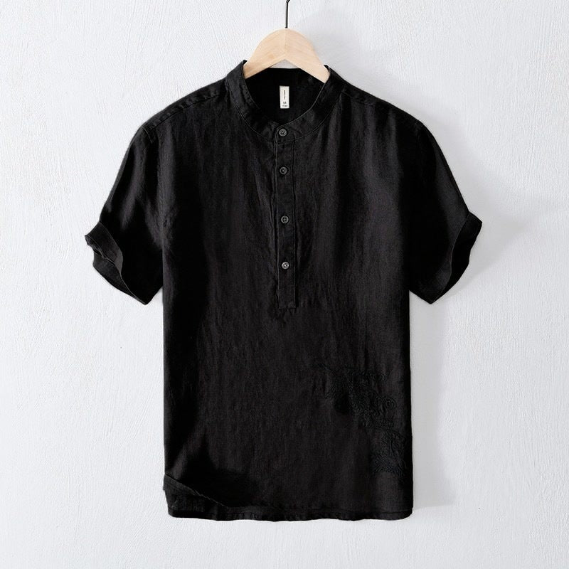 Loose Fashion Japanese Style Retro T-shirt Men