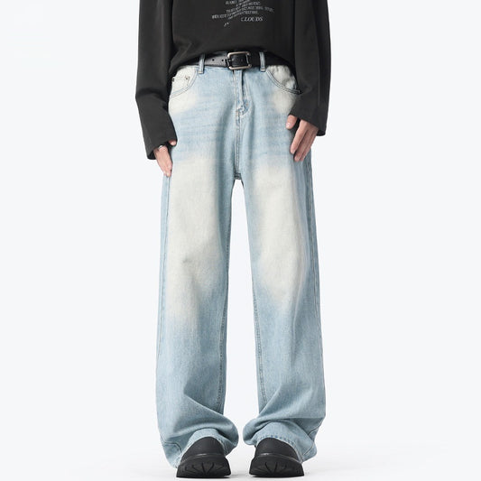 Autumn And Winter American High Street Retro Washed Jeans