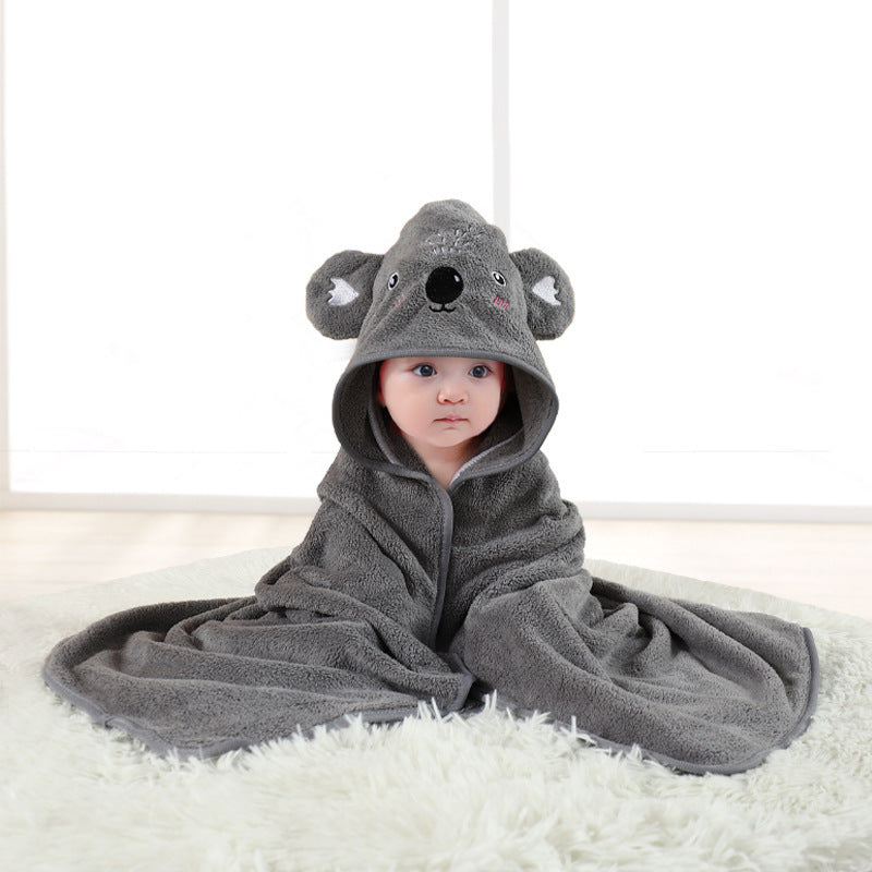 Spring And Autumn Baby Airable Cover Swaddling Bath Towel