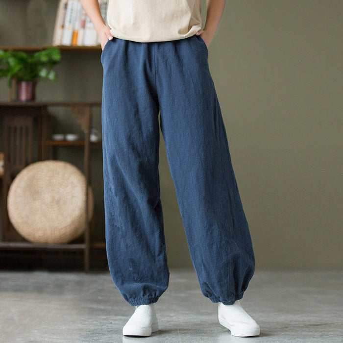 Women's New Art Retro Loose Relaxed Pants