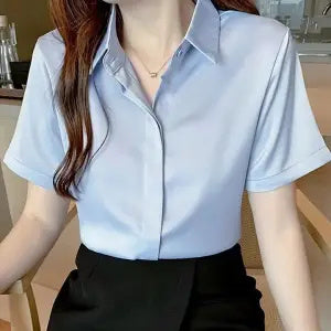 Women's Fleece Thickened Warm Silk Shirt