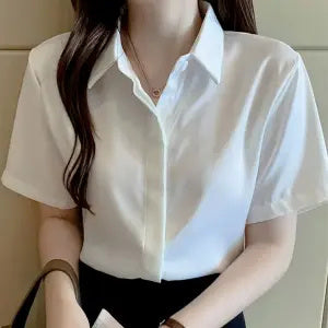 Women's Fleece Thickened Warm Silk Shirt