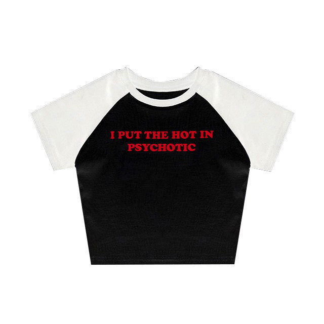 Cute Short Top Women's Summer Casual Slim Fit Street T-shirt